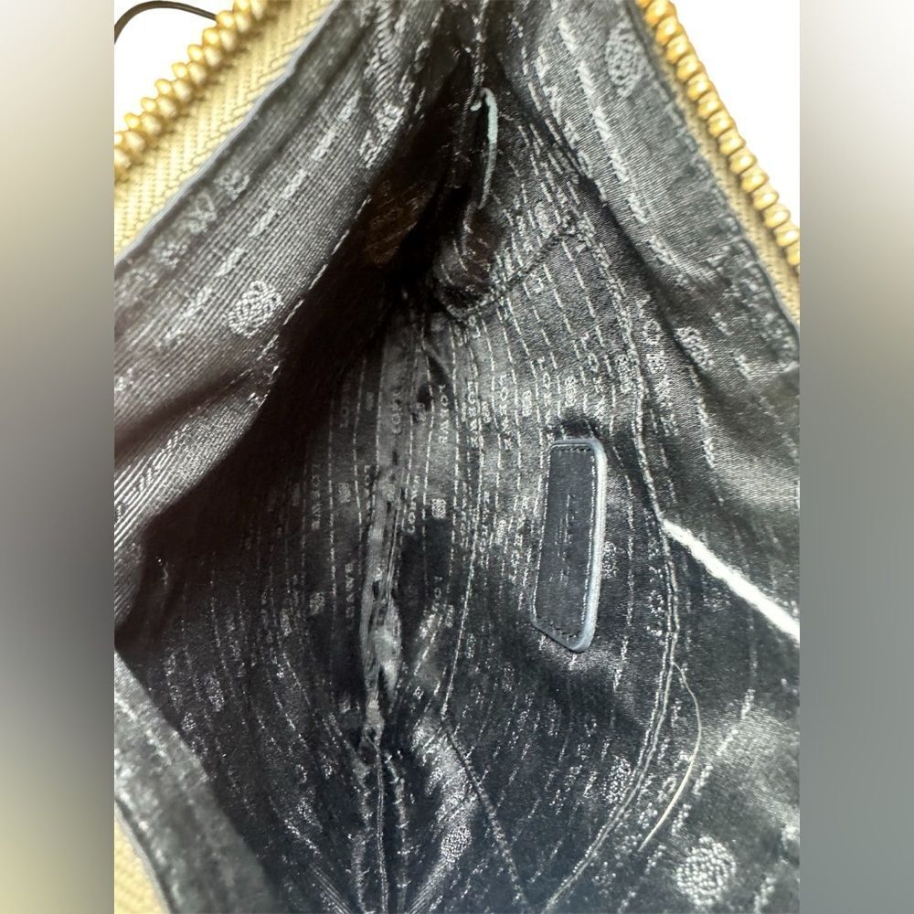 LOEWE Burnished Silver Leather Small Anagram Messenger Crossbody Bag - Picture 13 of 15